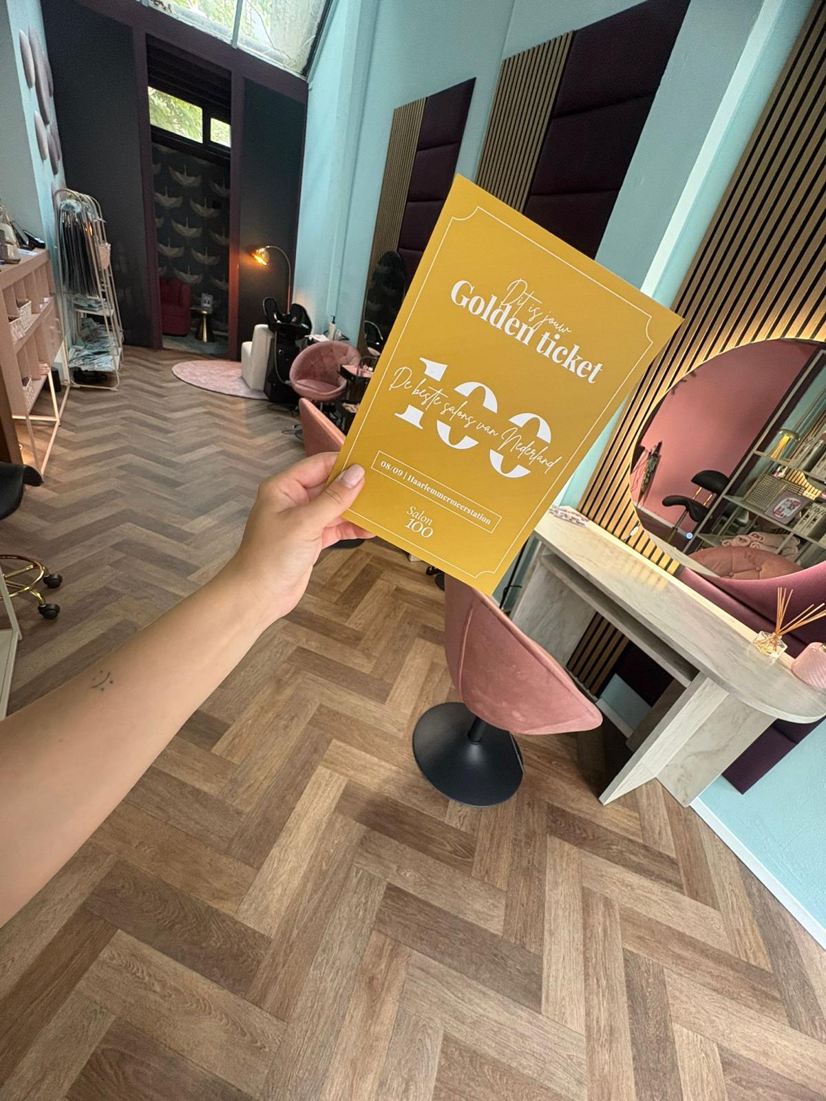 Hair extensions voor en na resultaat – transformatie 1