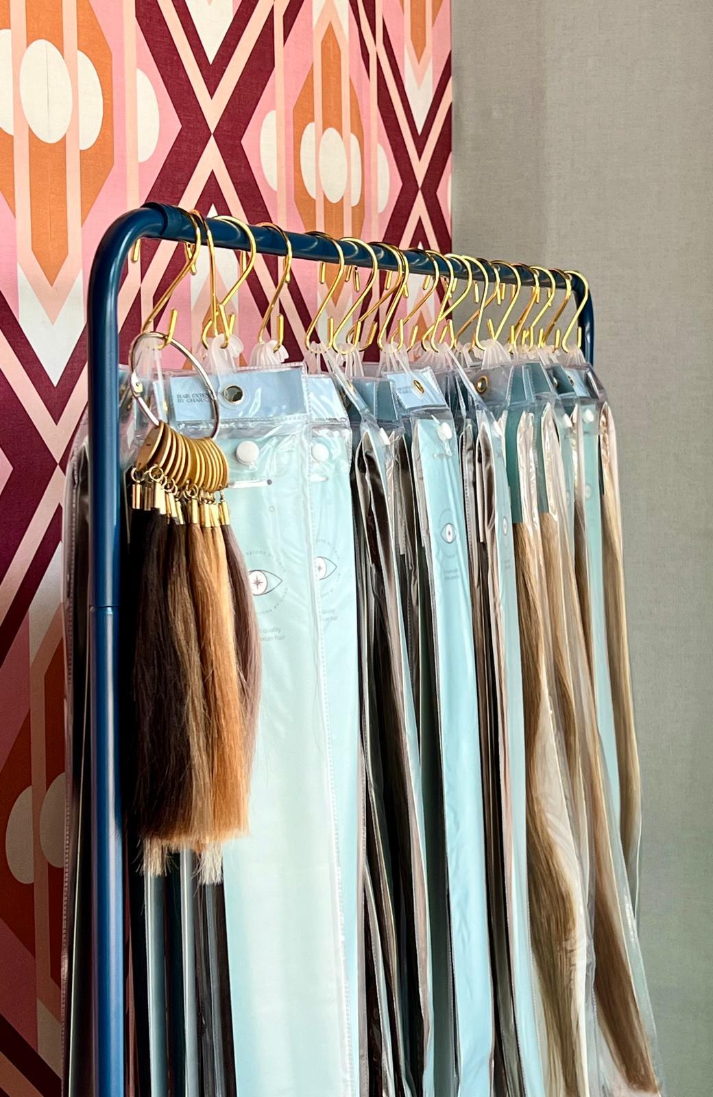 Hair extensions voor en na resultaat – transformatie 2