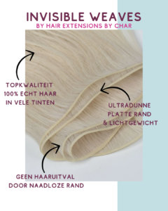 Genius Invisible Wefts vs. Keratine Wax Hair Extensions