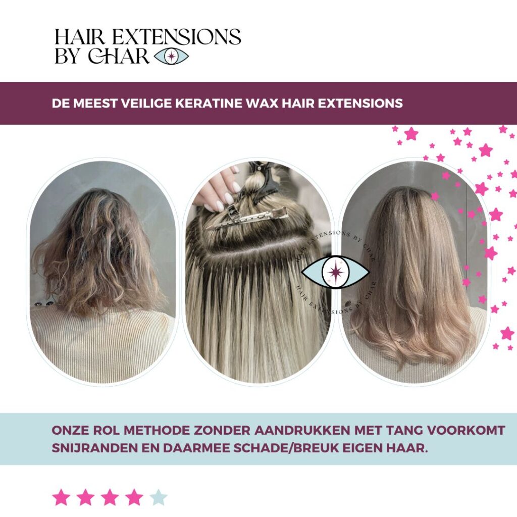 Hair Extensions by Char inzet techniek