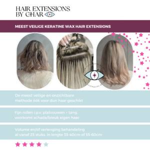 Inzettechniek Hair Extensions by Char